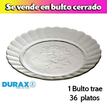 Platos De Vidrio Durax 2025